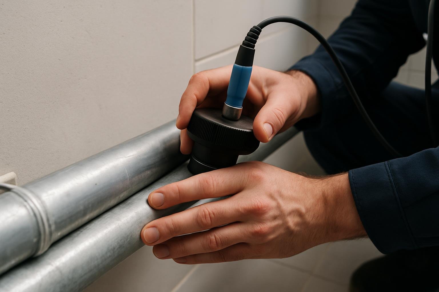 image article écoute électroacoustique fuite eau pour Solutech RDF