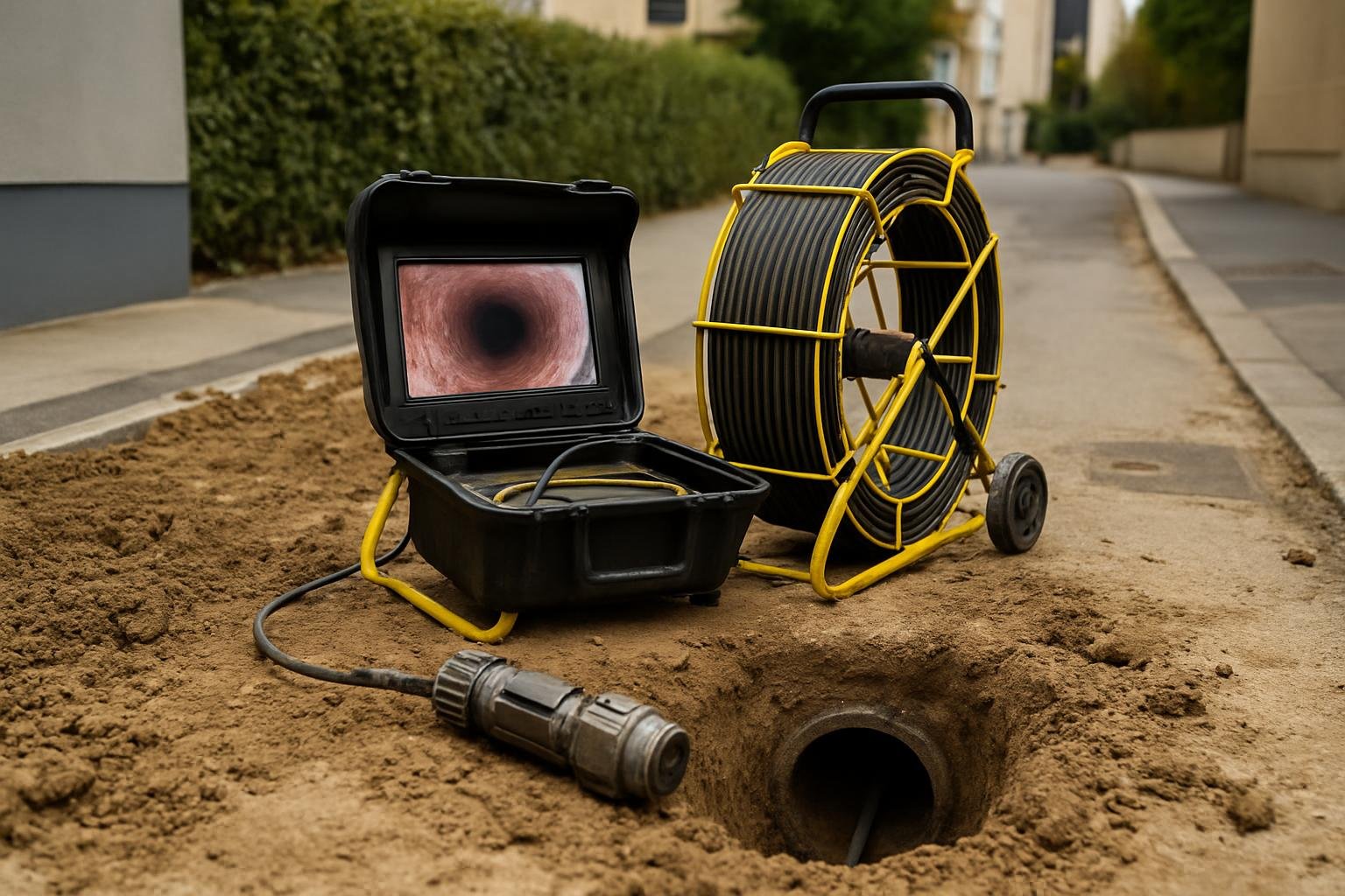 image article recherche fuite Chaponost pour Solutech RDF